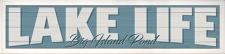 Blue Custom Lake Life Framed Wall Sign