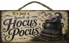 Hocus Pocus Rope Hanger Sign
