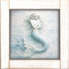 12x12 Framed Mermaid 1