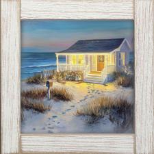 12x12 Framed Beach House 1