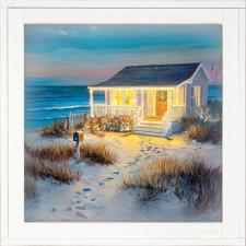 12x12 Framed Beach House 1
