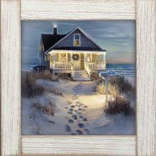 12x12 Framed Beach House 3