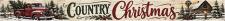 Country Christmas Shelf Sitter
