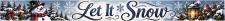 Let It Snow Shelf Sitter