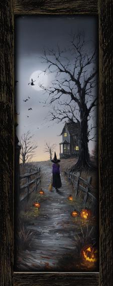 10x24 Framed Witch House