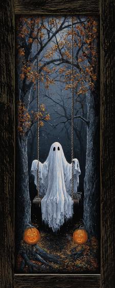 10x24 Framed Ghost on Swing