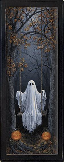 10x24 Framed Ghost on Swing