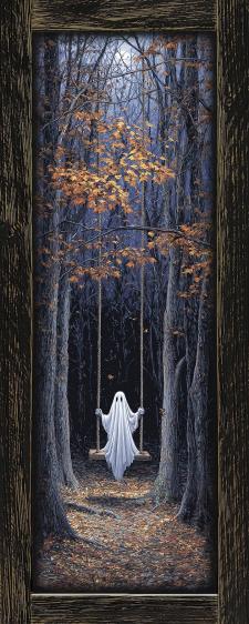 10x24 Framed Ghost on Swing