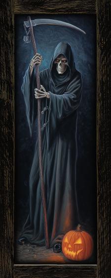 10x24 Framed Grim Reaper