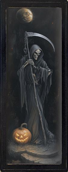 10x24 Framed Grim Reaper