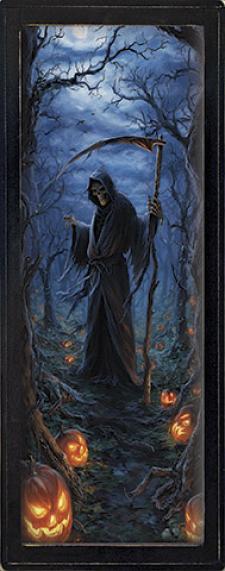10x24 Framed Grim Reaper