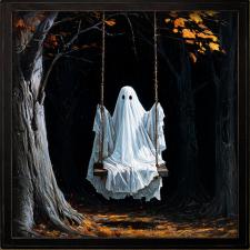 24x24 Framed Ghost Swing