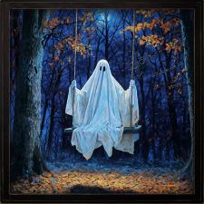 24x24 Framed Ghost Swing