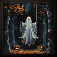 24x24 Framed Ghost Swing