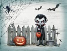 Lil  Monster Dracula Fun Block