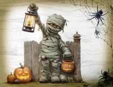 Lil  Monster Mummy Fun Block