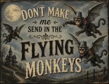 Flying Monkeys Fun Block