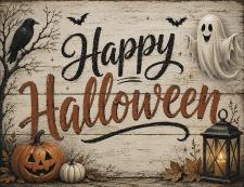 Happy Halloween Fun Block