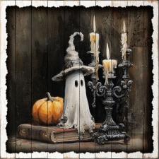 15x15 Slat Wood Ghost portraits
