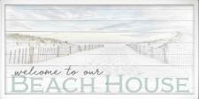 Beach Please Framed Wall Sign